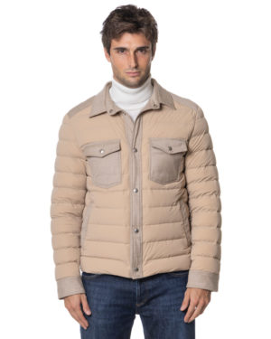 LUBIAM OVERSHIRT LU940349507 BEI-1