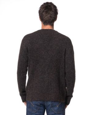 OFFICINA36 CARDIGAN OFNS131ALPACA MOR-2