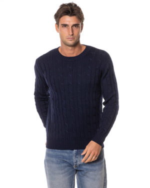 SONRISA MAGLIA SOMGI01TRN BLU-3