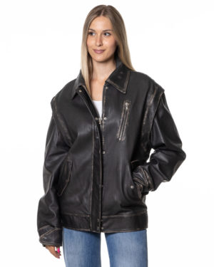 TELA GIUBBINO PELLE TLDA70279T142 UNI-3