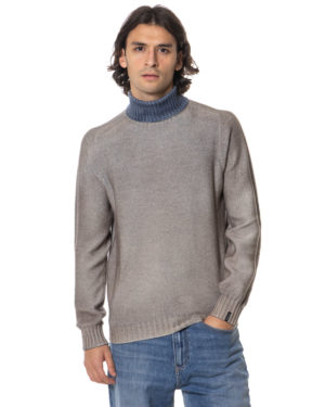 A-ROVESCIO DOLCEVITA REVERSIBILE RV20153 NER-4