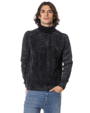 A-ROVESCIO DOLCEVITA REVERSIBILE RV20235 NER-3