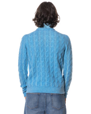 A-ROVESCIO DOLCEVITA REVERSIBILE RV210815 BLU-2