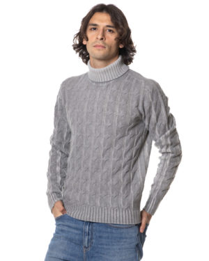 A-ROVESCIO DOLCEVITA REVERSIBILE RV210815 GRI-3