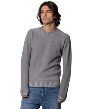 A-ROVESCIO MAGLIA RV210015 GRI-3