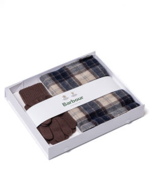 BARBOUR GIFT BOX - SCIARPA E GUANTI BAMGS0018 LAM-1