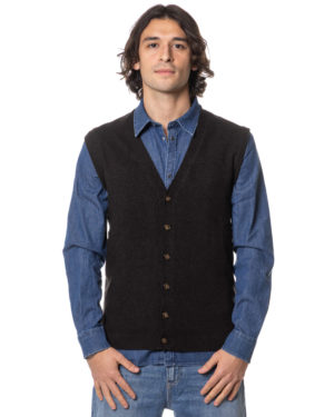 DANIELE FIESOLI GILET DFW250036G MOR-1