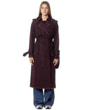 WEILI ZHENG TRENCH ECOPELLE WZJK03 UNI-1