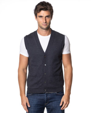 ALPHA STUDIO GILET AL3011G ANT-1